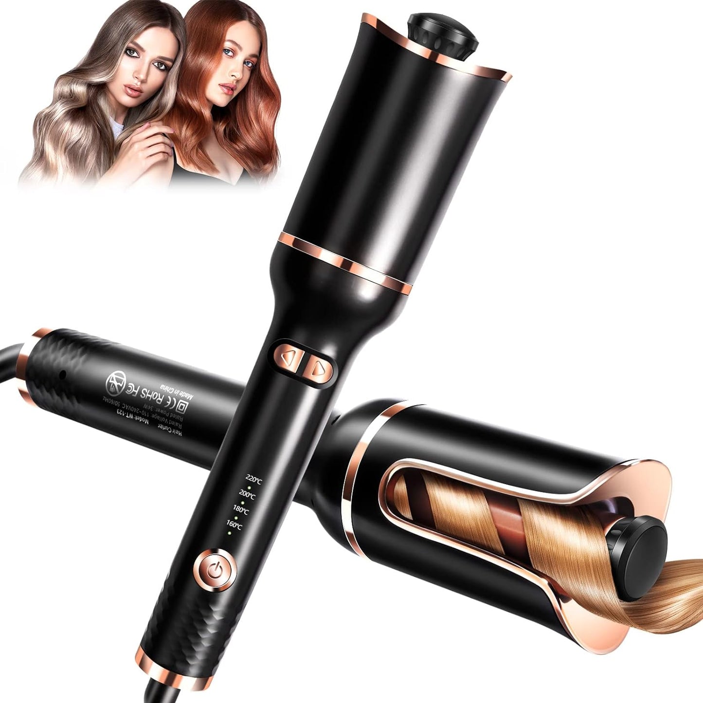 CurlEase™ - Automatic Hair Curling Iron